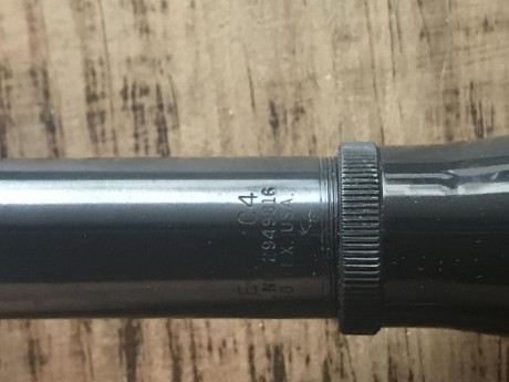 Vendo visor Weaver made in USA, es un modelo Vintage ,años 60 principios de los 70, ó sea antiguo para 01