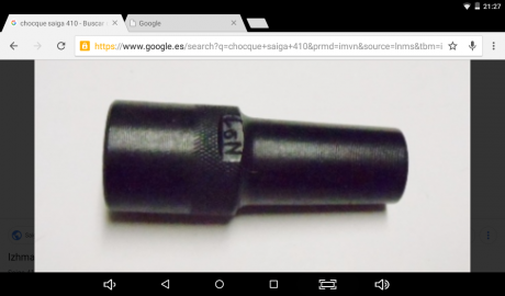 Compro choques para escopeta Salga cal. 410 00