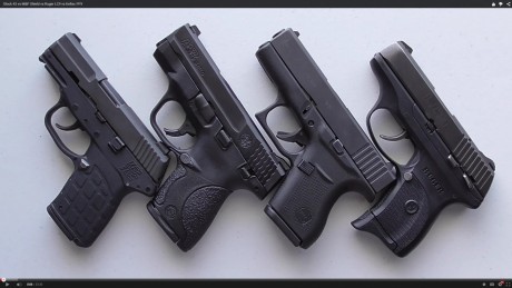 Últimamente he sido 100% de Glock, ahora quiero una ultracompacta y estoy dudando entre la G42 y la Bodyguard, 70
