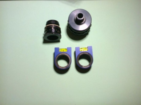 En venta los siguientes accesorios:
1 Iris ANSCHUTZ para dióptero, regulable de 0.9 a 1,6 m/m incluye 01