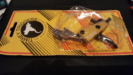 SE VENDE:

Gatillo para plataforma AR en cualquier calibre marca TIMNEY modelo 667-S
Esta nuevo sin uso 00