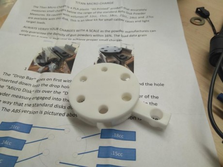 Compre un dosificador Micro Charge en la tienda oficial de Lee en USA, pero entre que lo fabricaron y 00