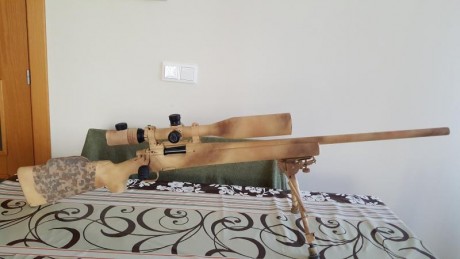 vendo mi precioso remington 700 police en calibre 308 con visor walther PRS 4-24x50, bipode harris y bola 00
