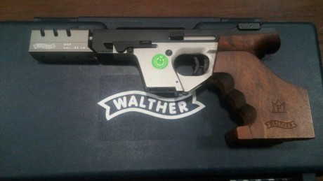 Por dejar el tiro vendo pistola.
Marca: Walther
Modelo: GSP-EXPERT
Calibre: 22 LR
Culata: talla M
Localidad 00