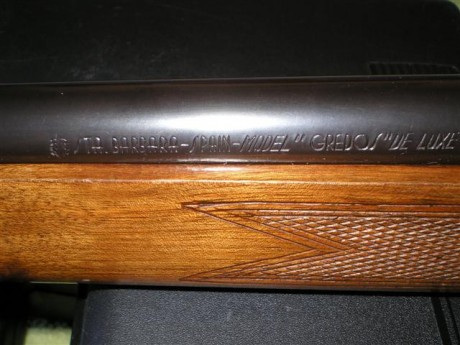 Vendo rifle Santa Bárbara modelo "GREDOS" Luxe. Arma de producción limitada .Perfecto estado 30