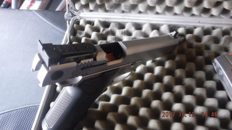   Hola a tod@s, vendo por cambio de armero S&W PPC 5906 Pistola perfecta para competir, en perfecto 01