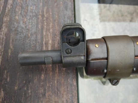 Excelente enfield de fabricación americana por Savage , cañón de dos estrías perfecto , alza micrométrica 12