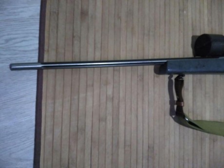 Buenas.
Pongo a la venta un rifle Weahterby Mark V  que compre en este foro hace unos dos años.
El arma 12
