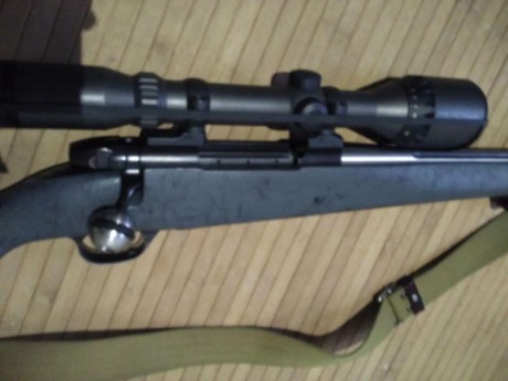 Buenas.
Pongo a la venta un rifle Weahterby Mark V  que compre en este foro hace unos dos años.
El arma 11