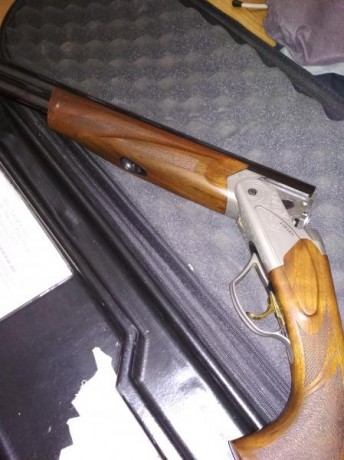 Vendo fabarm axis Sporting para plato con siete años,usada muy poco,por falta de tiempo para tirar,últimos 11