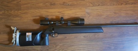 Vendo conjunto completo compuesto por:

Carabina whalter KK calibre 22.   690€

Torreta Remington con 12