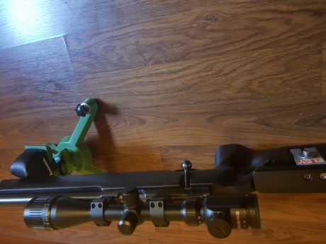 Vendo conjunto completo compuesto por:

Carabina whalter KK calibre 22.   690€

Torreta Remington con 30