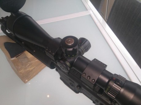 Se vende visor Bushnell Elite 6500 Tactical 4,5-30x50.  Lleva torretas tacticas, reticula mil-dot  y con 130