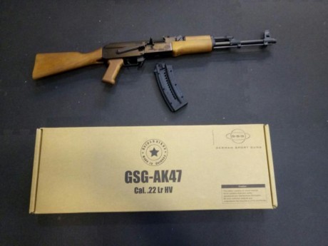 Vendo GSG AK-47 del calibre 22lr 01