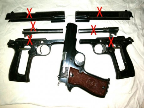 Vendo pistola Star SS  o Super SS (no lo tengo claro). Se trata de la Super S fabricada para el mercado 22