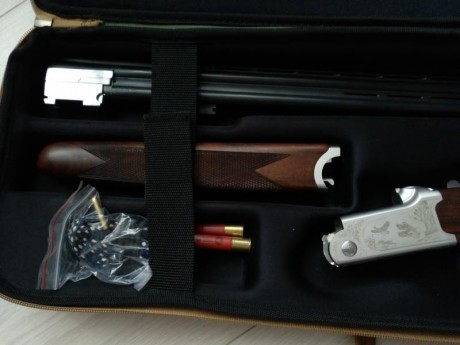 Escopeta superpuesta STINGER calibre 410 cañones de 60 cm, con chokes intercambiables, es una chulada, 02