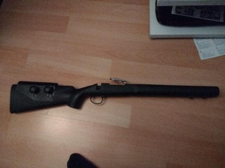 Buenas tardes.

Vendo por haber adquirido otra culata, la HS del remington Police q llevaba mi rifle.

Completa, 00