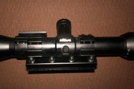 vendo visor millett gold buck 6-25x56 con reticula mildot,tubo de 30mm,tapas flip up,lo he tenido puesto 01