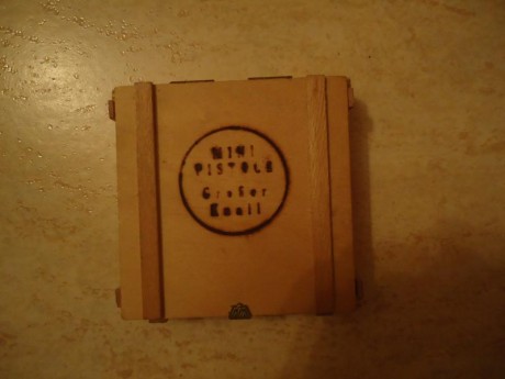 Hola, me han regalado una pistola berloque que tenia un amigo en un cajon.
Donde puedo encontrar municion 21