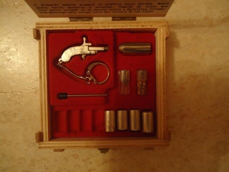 Hola, me han regalado una pistola berloque que tenia un amigo en un cajon.
Donde puedo encontrar municion 20