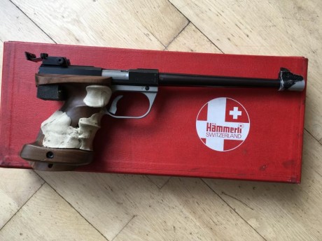 Hola,vendo una Hammerli120 para la modalidad de pistola libre, el arma es muy precisa y los materiales 00
