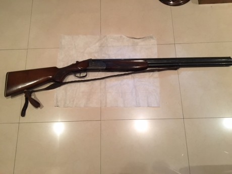 Hola,vendo escopeta paralela marca J Z cal 12 expulsora y de regalo una superpuesta marca sarrasqueta 00