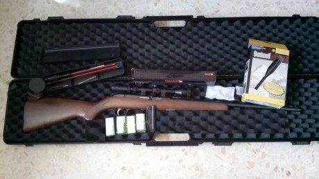 VENDIDA.. (no quito el anuncio en si porque no sé como se hace aqui). Gracias a todos. vendo carabina 00