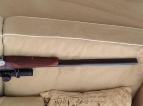 Vedo rifle express Sabatti 93x74R seminuevo con visor de montería 1-6x24. Precio 2550 euros. 01