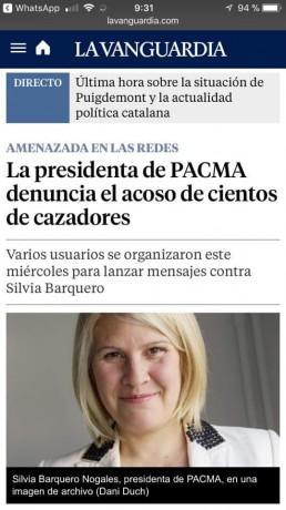 Llego la hora de frenar en este país al animalismo.


https://www.facebook.com/SilviaBarqueroPACMA

¡Votar 20