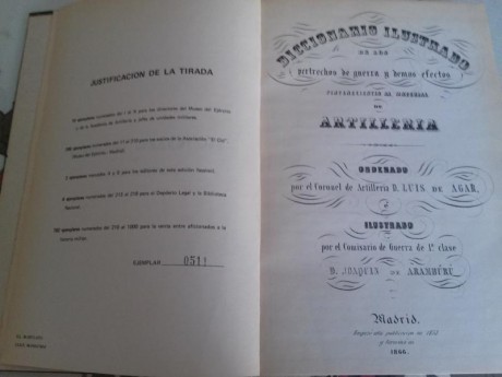 Hola a todos:
Os anuncio la venta de varios libros sobre nuestra afición.
Diccionario  Ilustrado de Artillería, 22