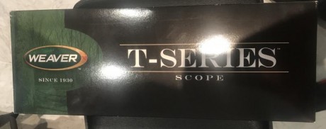 Buenas tardes:

Vendo visor Weaver T36, lo vendo impoluto apenas tiene uso, va con su caja original y 01