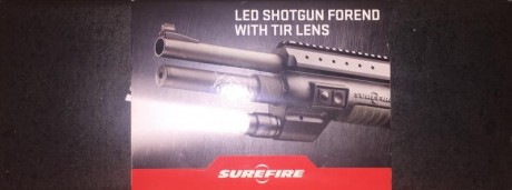 Se vende este espectacular guardamanos SUREFIRE 318LM para escopetas Remington 870 (original, no copias 10