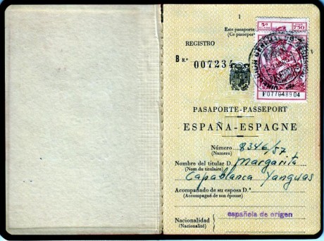  EN RECUERDO Y HOMENAJE A LOS QUE YA NO ESTÁN. 

Si pones en  GOOGLE    PASAPORTES EN LA MEMORIA   da 41