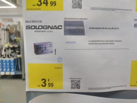 Pues eso parece, que dentro de poco podremos comprar municion metalica en decathlon...
espero que siguiendo 61