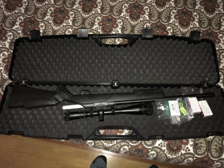 Vendo sako quad cañón pesado 22lr. En estado escepcional. Regalo visor y maleta rígida. 650 euros gastos 00