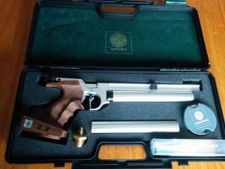 VENDO Steyr LP10 mecánica: Soy el primer dueño, es la utilizada por los deportistas de élite, es de disparador 02