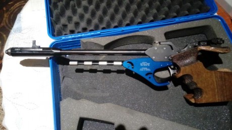 Buenas tardes , vendo pistola libre MACHT GUNS MG5 E la pistola va perfecta lleva conpensador
Irosa . 10