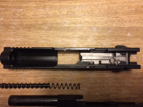VENDIDA!! 
Walther P22, cal. .22LR
Modelo corto. Guía en F
Con su estuche y accesorios originales
precio: 11