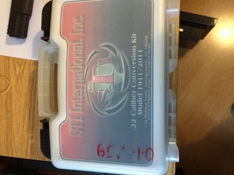 Tengo que vender por motivos de salud que me impiden la practica del tiro una pistola STI SPARTAN 9 mm. 11