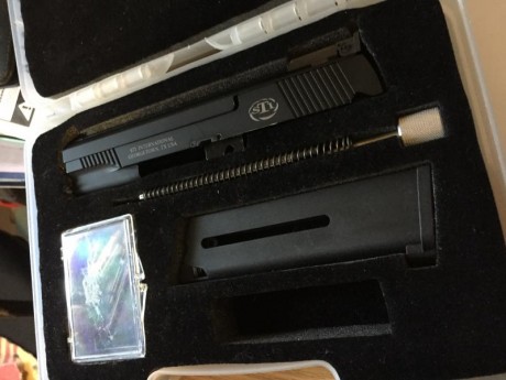 Tengo que vender por motivos de salud que me impiden la practica del tiro una pistola STI SPARTAN 9 mm. 20