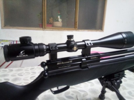 Vendo equipo conpleto pcp
 Buccaneer blak 5.5
 Visor 6*24-50
 4 cargadores
 Silenciador
 Bipode konus
 70