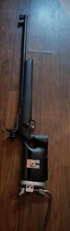 Vendo conjunto completo compuesto por:

Carabina whalter KK calibre 22.   690€

Torreta Remington con 40