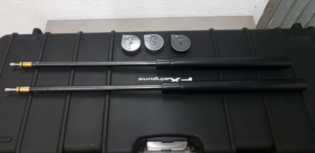Impecables ni 100 tiros ninguno de los dos, vendo por no usar, el kit 22 con dos cargadores impact, y 00