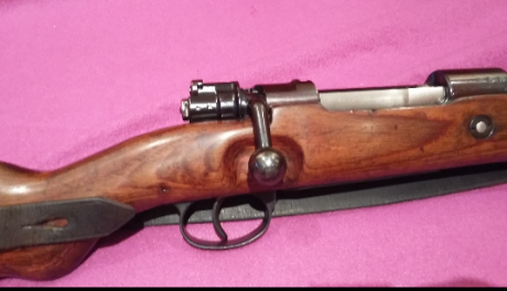 VENDIDO 
Es un Mauser aleman de la Segunda  Guerra Mundial de 1940.
Segun el compañero  Uboat, fue fabricado 11
