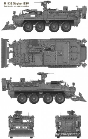 Buenas tardes carristas.
Solicito vuestra ayuda para identificar una versión del vehiculo 8x8 Stryker 132