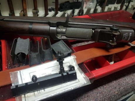 Vendo este Garand en 30-06 en perfecto estado y guiado en D. 

Garand  importado de Estados Unidos ya 20
