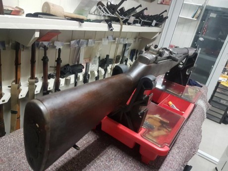 Vendo este Garand en 30-06 en perfecto estado y guiado en D. 

Garand  importado de Estados Unidos ya 32