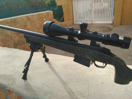 Se vende estupendo conjunto compuesto por:
Rifle Bergara HMR calibre .308, en perfecto estado muy pocos 10