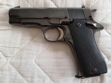 Hola, por exceso de cupo, vendo Star BM 9 mm arma historica y con pocos tiros. El arma se encuentra funcionando 01