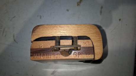 Vendida cacha anatómica para Walther GSP talla M. Nuevas, sin uso.
50 euros envío incluido por ASM Go
Interesados 00